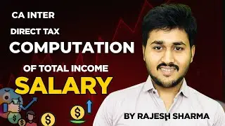 CA Inter DT Salary 😱 | Full Computation BIG Question | Must Watch #cainter #caexam #castudents