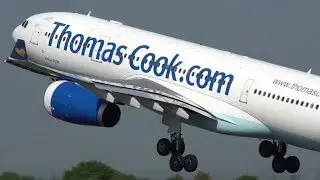 UP CLOSE ROTATIONS- Morning Heavy Departures- 747, 777's, 757, A330- Manchester