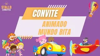 Convite Animado Mundo Bita