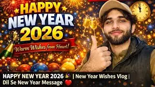 HAPPY NEW YEAR 2026 🎊 | New Year Wishes Vlog | Dil Se New Year Message ❤️