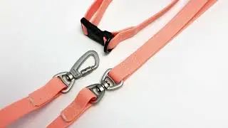 Leash & Collar Set. Orange. With 360&deg; Swivel Snap Hook