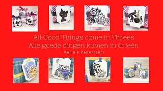 Leuke versieringen voor je huis / Cute Home Decor Items made with Stampin' Up! products