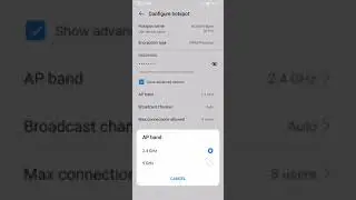 How To Start 5ghz Wifi Hotspot on Android Mobile