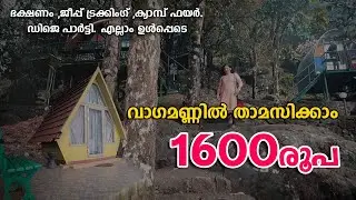 ✅വാഗമണ്ണിൽ🔥താമസം, ഭക്ഷണം, ജീപ്പ് ട്രക്കിംഗ്, ക്യാമ്പ് ഫയർ എല്ലാം ഉൾപ്പെടെ 1600 രൂപ | Cloud Cabana