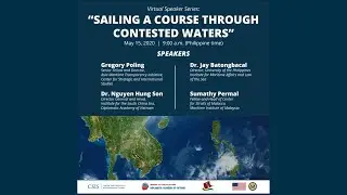 Virtual Speaker Series: &ldquo;Sailing a Course through Contested Waters&rdquo; (May 15, 2020)