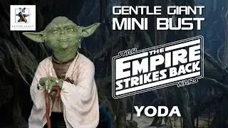 STAR WARS Gentle Giant mini bust 1:6 scale YODA statue review 星球大戰