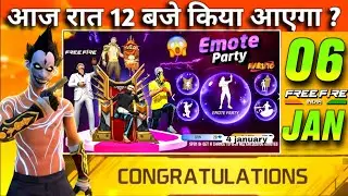 6 January 2026 🔥 FREE FIRE NEW EVENT | UPCOMING UPDATE IN FREE FIRE | TONIGHT UPDATE OF FREE FIRE
