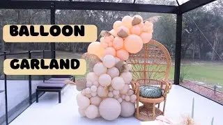 Peacock Chair with Balloons | Setup with me | Party Decorations | Baby Shower | Peacock chair