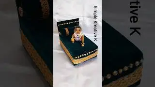Laddu gopal ka Bed banaye #shortsfeed #shortvideo #youtubeshorts #shorts #@SimpleKreativeK