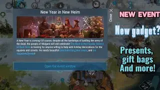 New Christmas event is available! Gift Bags ,presents and?