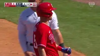 MLB 2021 Spring Training highlights New York Yankees vs Philadelphia Phillies 03072021