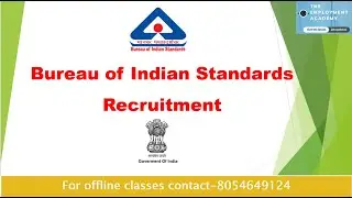 BIS Recruitment 2022 Notification| Syllabus and Cut off Explained| All Doubt Cleared