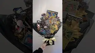 simp gift idea: pok&eacute;mon cards bouquet ˚˖𓍢ִ໋🌷͙֒✧˚.🎀༘⋆ #love