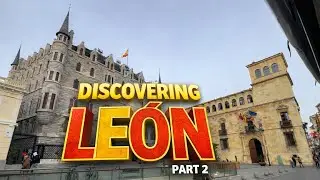 Tourist Train Ride in Le&oacute;n, Spain 🇪🇸 | City Views & Ambience