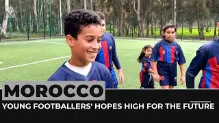 Morocco celebrates: Young footballers' hopes high for the future