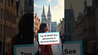Top 10 MUST SEE attractions in Brussels Belgium #shorts #brussels #belgium