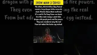 Killian&rsquo;s Dragon Tattoo Is a Secret Villain Easter Egg 😱 (Iron Man 3 Hidden Detail)