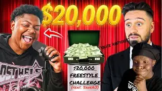 KAHOOT QUIZ!! | $20,000 FREESTYLE CHALLENGE (feat. SaveAJ)