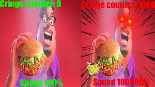 Grubhub Ad but when Cringe appears the video speeds up