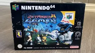 Jet Force Gemini Unboxing ASMR - Nintendo 64