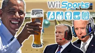 US Presidents Play Wii Sports Bowling (episode 1)