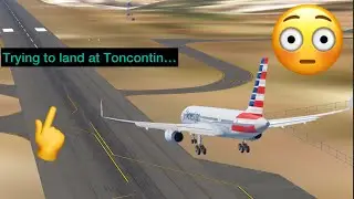 Trying to Land at Toncontin CHALLENGE! (Worlds most dangerous approach)