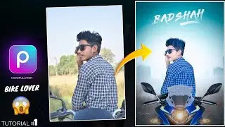 PicsArt Tutorial | Bike Lover Photo Editing | Manipulation Photo Editing |Manipulation | Fed Editz |