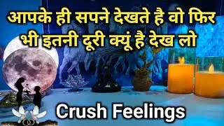 ❤️ LATE NIGHT FEELINGS OF YOUR CRUSH | HIS/HER CURRENT FEELINGS TIMELESS HINDI TAROT READING 