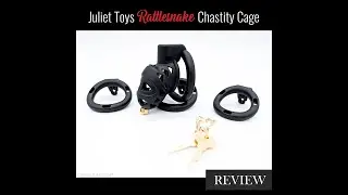Juliet Toys Rattlesnake Chastity Cage Review by Cara Sutra 🐍 (with Urethral Catheter Tube)