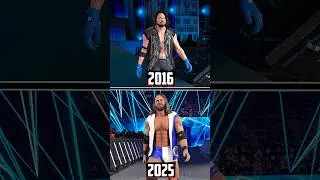 AJ Styles Evolution in WWE Games! WWE 2K17 to WWE 2K25