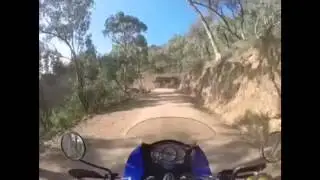 Pinch river,Barry way, klr650