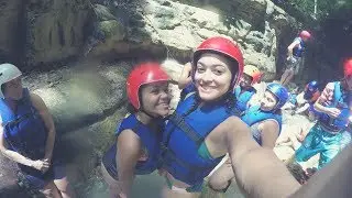 JUMPING OFF A 25 FEET WATERFALL | 27 Waterfalls in Dominican Rep.