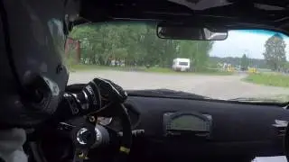 Markus H&auml;llbo Motorsport &aring;ker Rally Bilmetro 2017 SS5