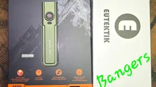 Распаковка фонарика Fenix ​​EO6 Pro Flat EDC и складного фонарика Lion Mah Binary EDC &mdash; оба отлич...
