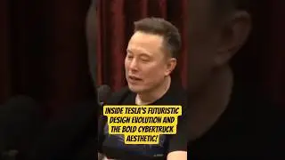Inside Tesla&rsquo;s Futuristic Design Evolution and the Bold Cybertruck Aesthetic! #shorts #elonmusk