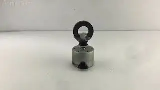 glow bulb with moter and magnet