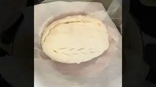 Jalape&ntilde;o cheddar sourdough loaf 🌶️🧀🍞￼