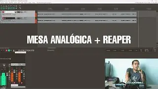 MESA ANALÓGICA + REAPER