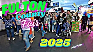 Night Walk Around the Fulton County Fair | 2025