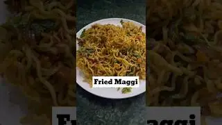 Fried Maggi Recipe #maggi #maggie #fried #shortsfeed #youtubeshort #yummy
