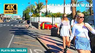Gran Canaria Playa del Ingles Servatur Waikiki to Occidental Margaritas Hotel 🔴 June 29, 2021