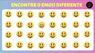 How good are  your eyes|Find The Odd Emoji|Puzzles