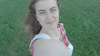 RUSSIAN GIRL - Just Chilling in Moscow...... DRONE FOOTAGE 4k 60 fps