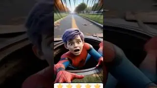 Riding with Spider-Man: A Superhero Love Story on Wheels! 🏍️🔥