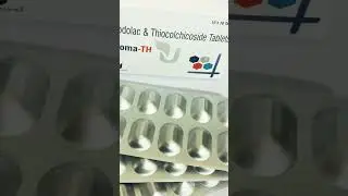 Etodolac Thiocolchicoside tablet #pharma #pcdpharmafranchise #pcdpharma #medical #pharmafranchise