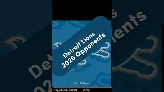#2026 #Detroit #Lions opponents & mid-May for game dates