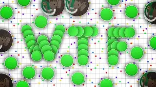 AGARIO VIRUS HACK!? #WTF// AGAR.IO LONGEST VIRUS SHOT!