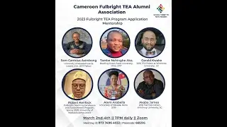 2023 Fulbright Teaching Excellence and Achievement (TEA) Program Application Mentorship 2/3 - CAFTAL