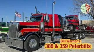 Bill Warner&rsquo;s 2014 388 & Heavily Customized 1978 359 Peterbilt Truck Tours