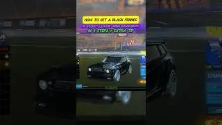 How To Get a Black Fennec in Rocket League (Works on Any Car 🚀)